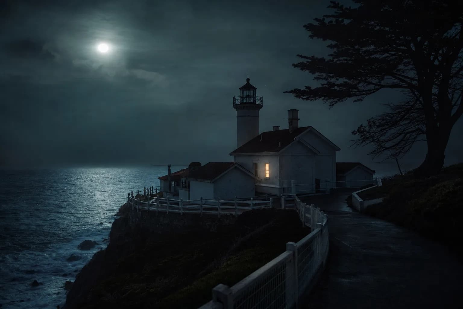 La luz apagada de Seal Point